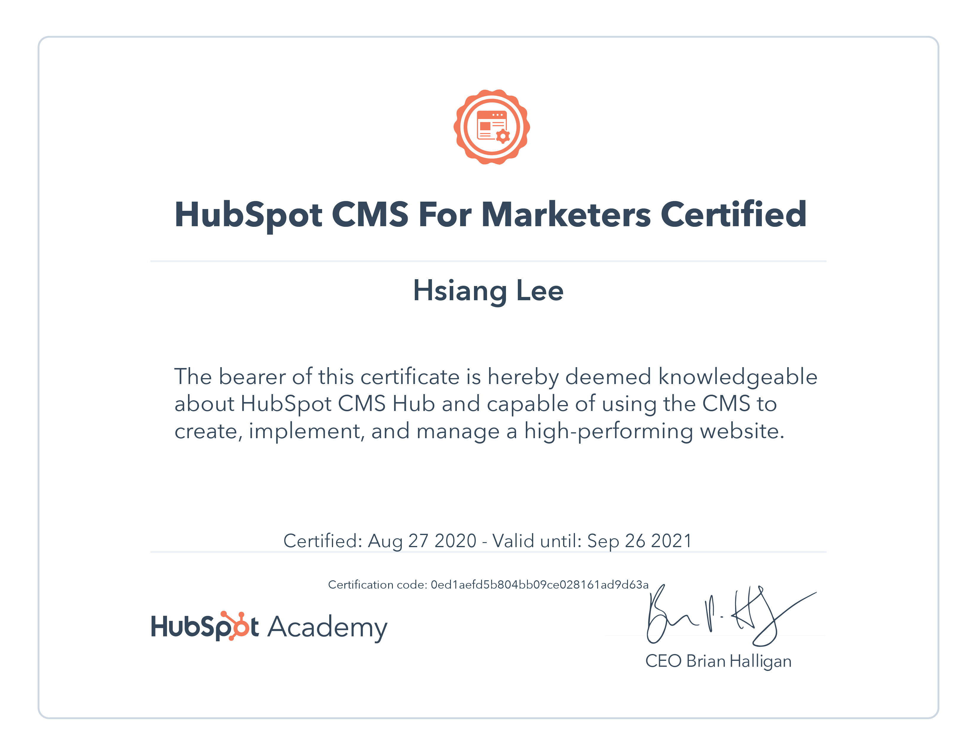 hubspot-cms-for-marketers-certified_hsiang hubspot-cms-for-marketers-certified_hsiang